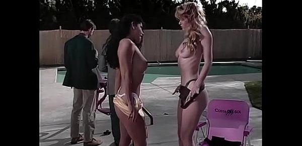  Classic outdoor dyke porn with Alicia Rio and Tiffany Mynx